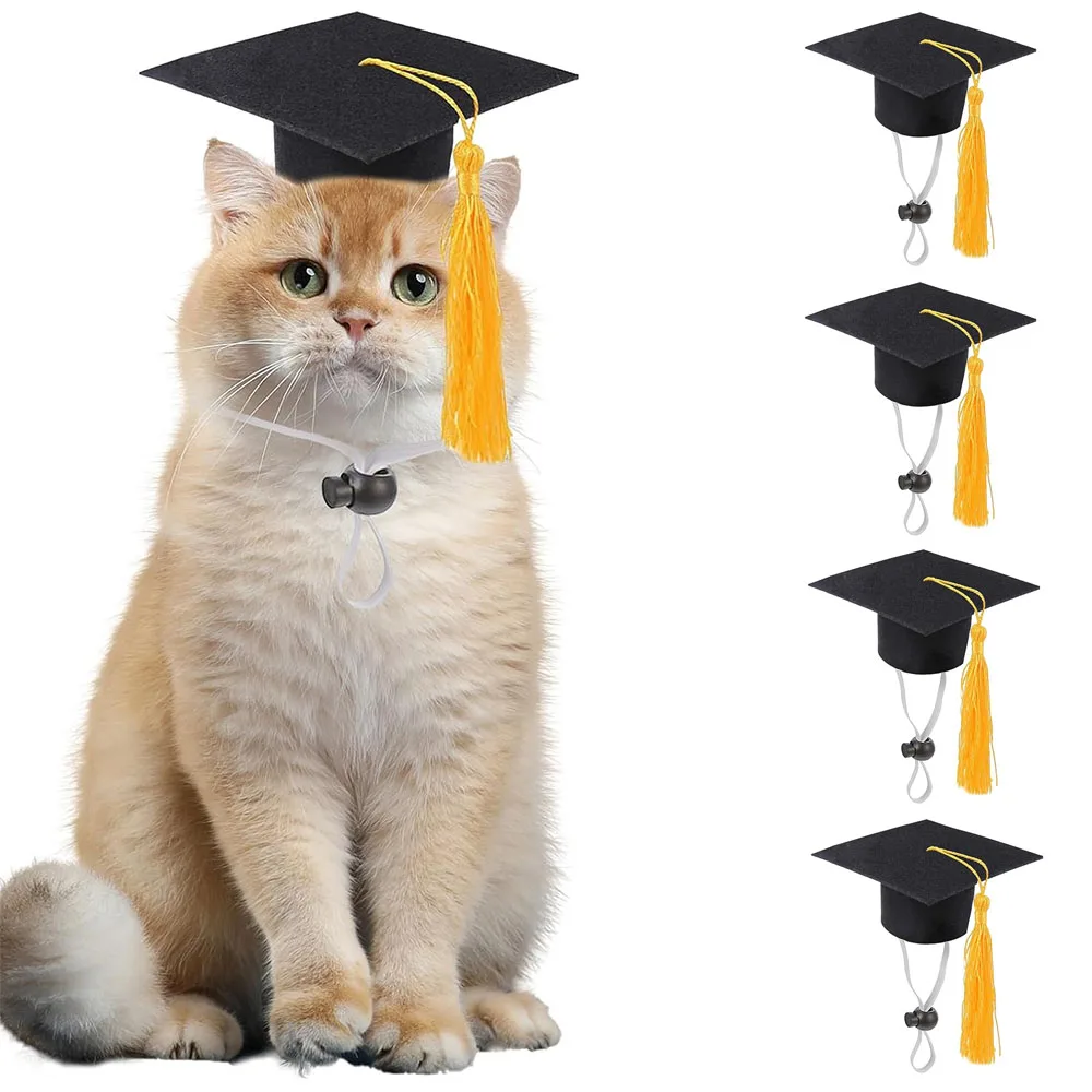 5 PCS Mini Graduation Caps, Small Animal Bachelor Hats for Cats and Dogs, Pet Graduation Photo Props
5 PCS Mini Graduation Caps, Small Animal Bachelor Hats for Cats and Dogs, Pet Graduation Photo Props