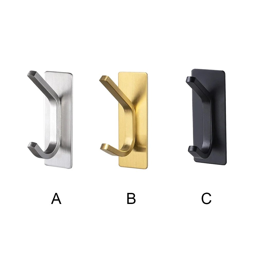 5pcs Corrosion Prevention Stainless Steel Towel Hooks - Strong Load-bearing Capacity Fine Surface Layer Hanger
5pcs Corrosion Prevention Stainless Steel Towel Hooks - Strong Load-bearing Capacity Fine Surface Layer Hanger