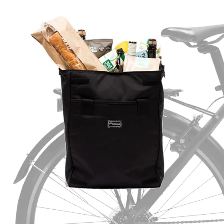 Bike Accessories Orchard Grocery Pannier Rear Rack Bicycle Storage Bag Waterproof Ripstop Nylon, Black Large Capacity for Shopp
Bike Accessories Orchard Grocery Pannier Rear Rack Bicycle Storage Bag Waterproof Ripstop Nylon, Black Large Capacity for Shopp