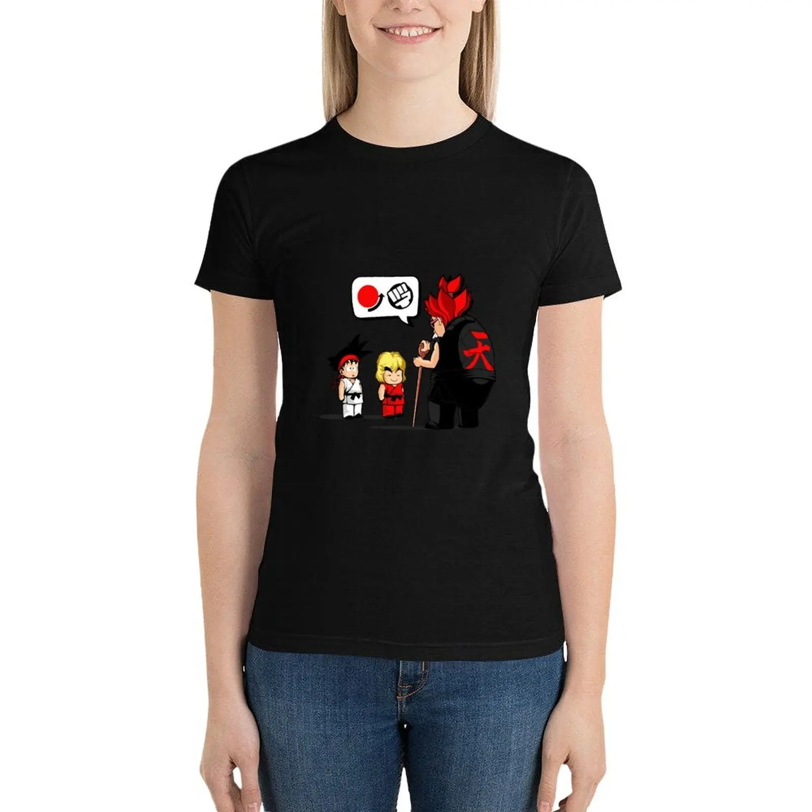Lesson 1Hadouken T-Shirt tops kawaii clothes plus size tops white t-shirts for Women
Lesson 1Hadouken T-Shirt tops kawaii clothes plus size tops white t-shirts for Women