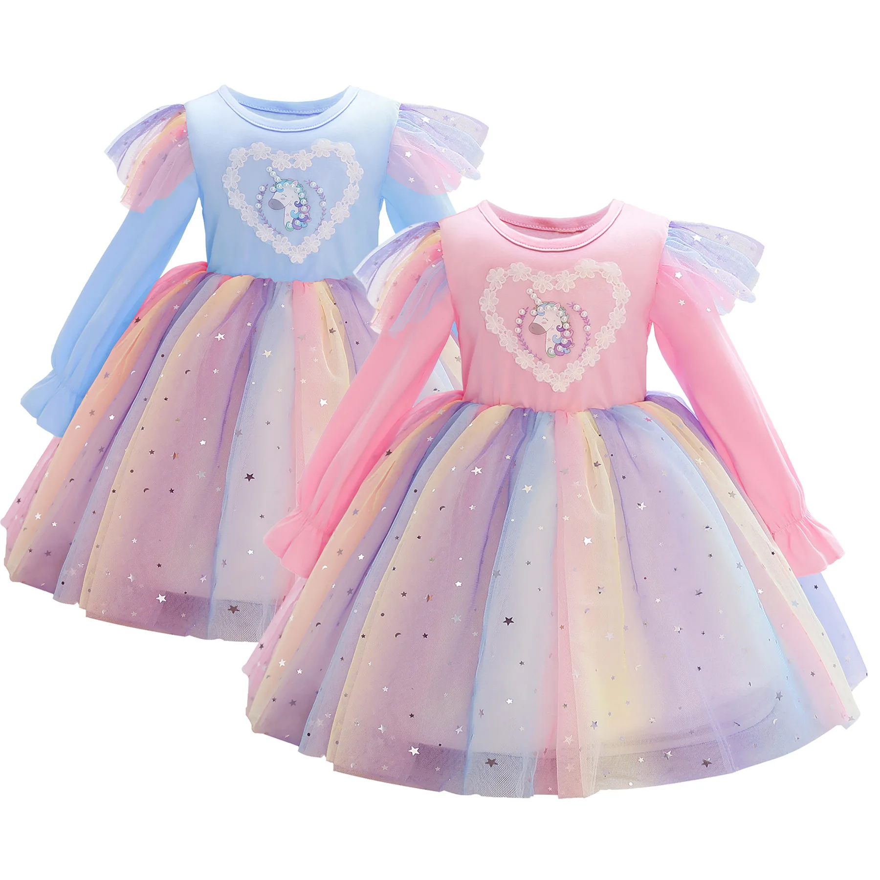 Girls Party Dresses Kids Summer Unicorn Puffy Causal Princess Dress Girls Elegant Dresses Children's Day Performance Dress
Girls Party Dresses Kids Summer Unicorn Puffy Causal Princess Dress Girls Elegant Dresses Children's Day Performance Dress