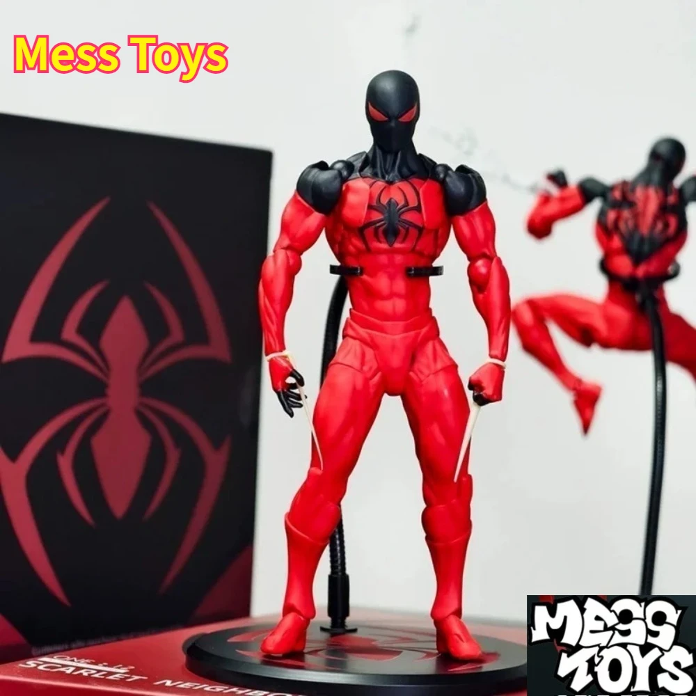 In Stock Mess Toys Spider Man Symbiote Kaine Parker Messtoys Spiderman Black Suit Scarlet Spider Anime Action Figure Gift Toys
In Stock Mess Toys Spider Man Symbiote Kaine Parker Messtoys Spiderman Black Suit Scarlet Spider Anime Action Figure Gift Toys