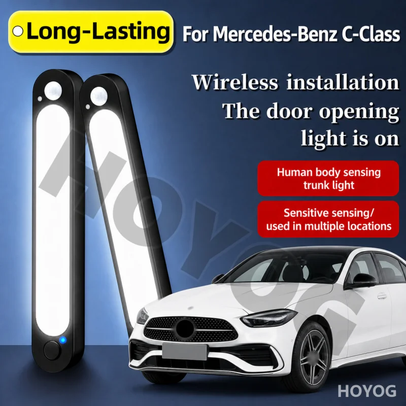 For Mercedes-Benz C-Class 1993-2026 Car Trunk Light LED Lamp Motion Sensor Magnetic USB Rechargeable Boot Cargo Light Sedan
For Mercedes-Benz C-Class 1993-2026 Car Trunk Light LED Lamp Motion Sensor Magnetic USB Rechargeable Boot Cargo Light Sedan