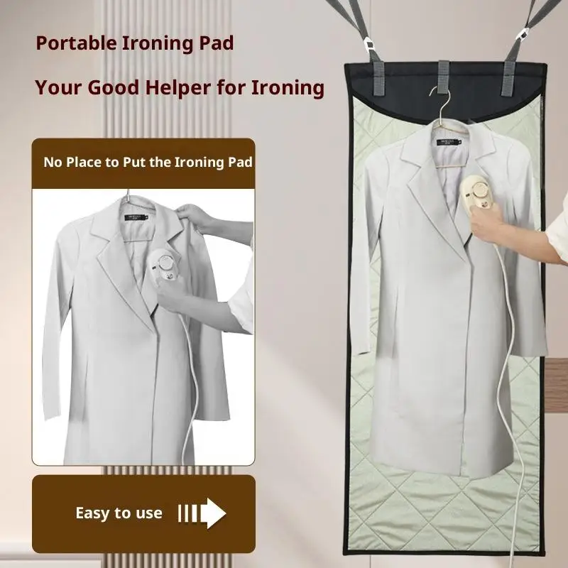 Door Mounted Ironing Pad Heat Resistant Folding Ironing Board Portable Thickened Iron Mat for Home Use
Door Mounted Ironing Pad Heat Resistant Folding Ironing Board Portable Thickened Iron Mat for Home Use