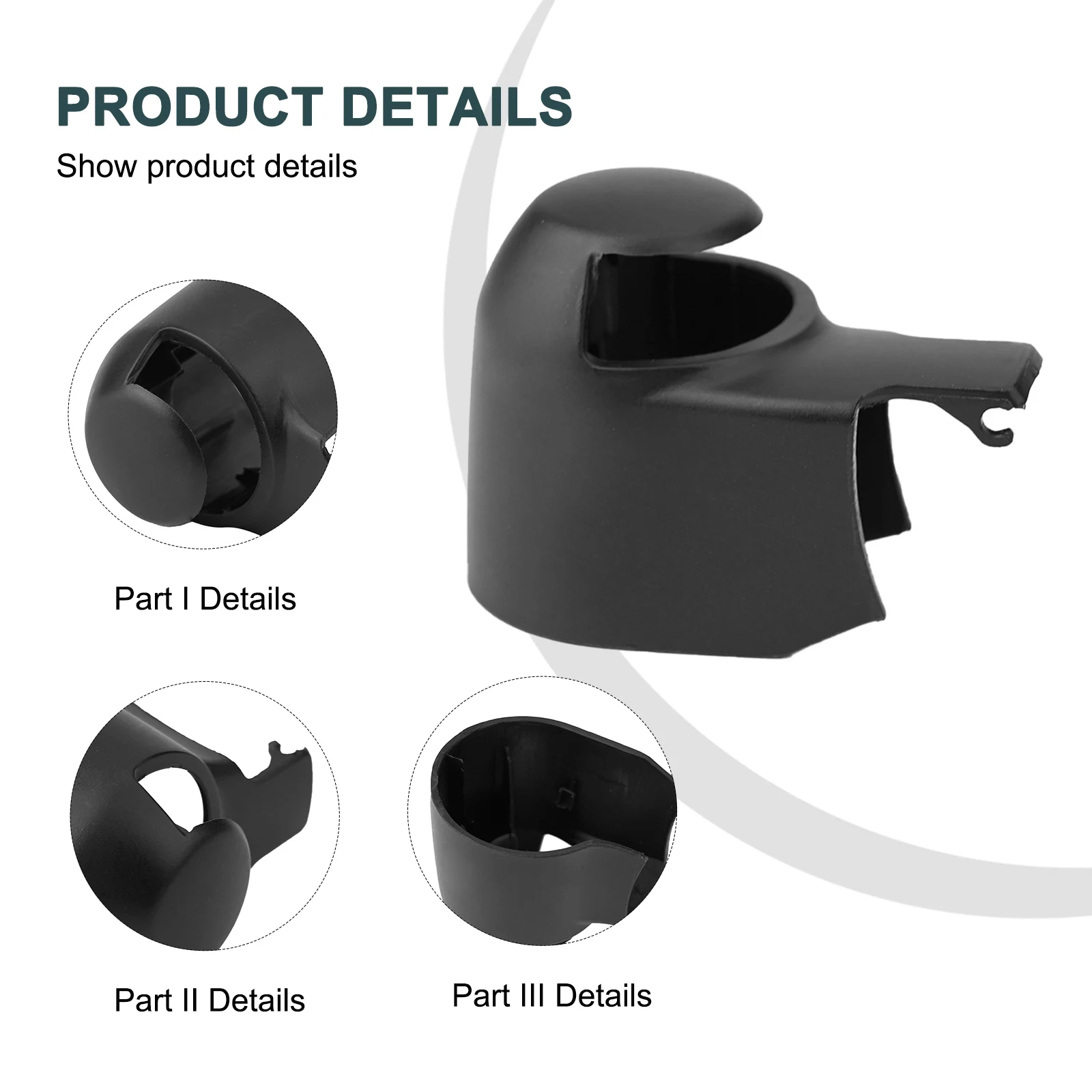 Nut Cover Rear Wiper Cap Vehicle Accessories Parts 1K8955435 1pcs Rocker Cover For Skoda Superb 3T5 08-15 Practical Useful
Nut Cover Rear Wiper Cap Vehicle Accessories Parts 1K8955435 1pcs Rocker Cover For Skoda Superb 3T5 08-15 Practical Useful