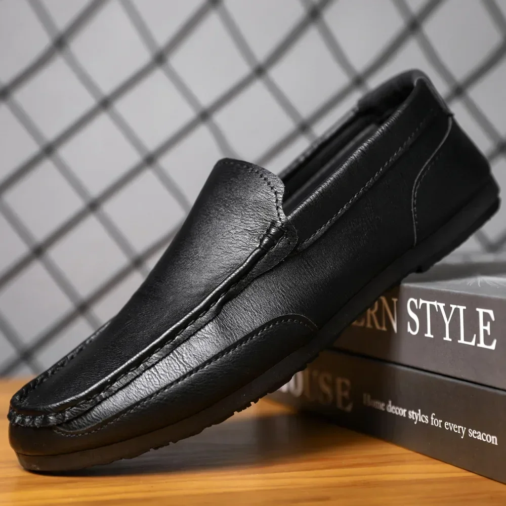 Men Loafers Leather Shoes For Men Casual Shoes Moccasins Breathable Slip On Sneakers Men Driving Shoes Comfort Flats 2024
Men Loafers Leather Shoes For Men Casual Shoes Moccasins Breathable Slip On Sneakers Men Driving Shoes Comfort Flats 2024