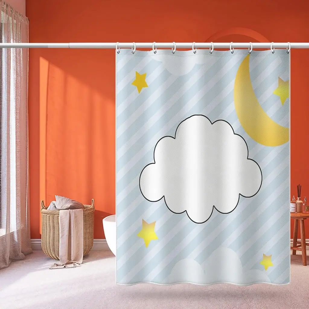 1 piece Nebula pattern shower curtain thick waterproof polyester shower curtain with hooks bathroom decorative shower curtain
1 piece Nebula pattern shower curtain thick waterproof polyester shower curtain with hooks bathroom decorative shower curtain