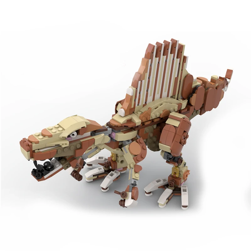 656pcs MOC Wild Spinosaurus Alternate Build Creator 3 1 Model Building Blocks Christmas Gifts Construction Toy Brick Kids DIY
656pcs MOC Wild Spinosaurus Alternate Build Creator 3 1 Model Building Blocks Christmas Gifts Construction Toy Brick Kids DIY