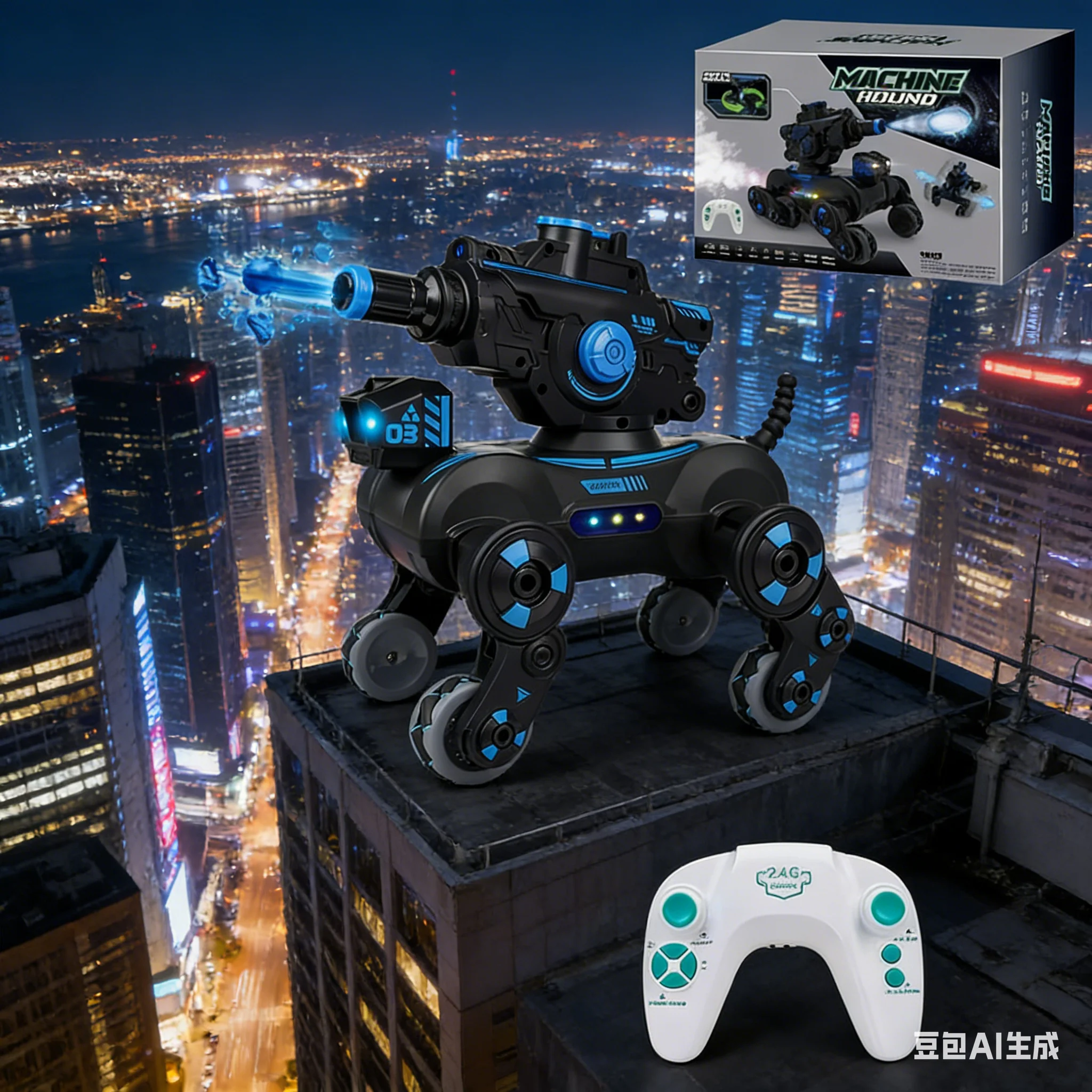 F02-8-Wheel Swing Arm Remote Control Stunt Car with Spray & Water Bullet, Transformable Mechanical Dog Drift Car Kids Toy
F02-8-Wheel Swing Arm Remote Control Stunt Car with Spray & Water Bullet, Transformable Mechanical Dog Drift Car Kids Toy