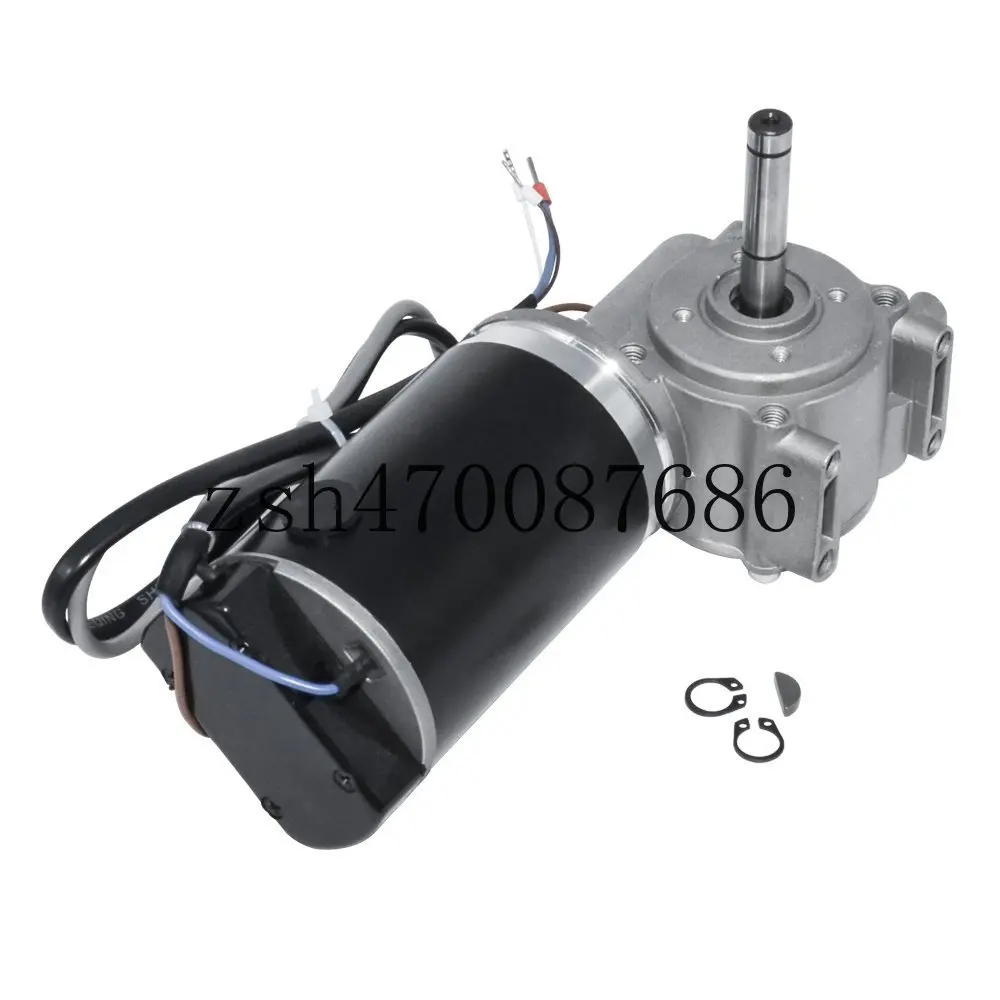 Large Torque Electric DC Motor 24V High Speed 250 RPM 60 Watts Geared Motor with Intelligent Encoder Automatic Door Motor