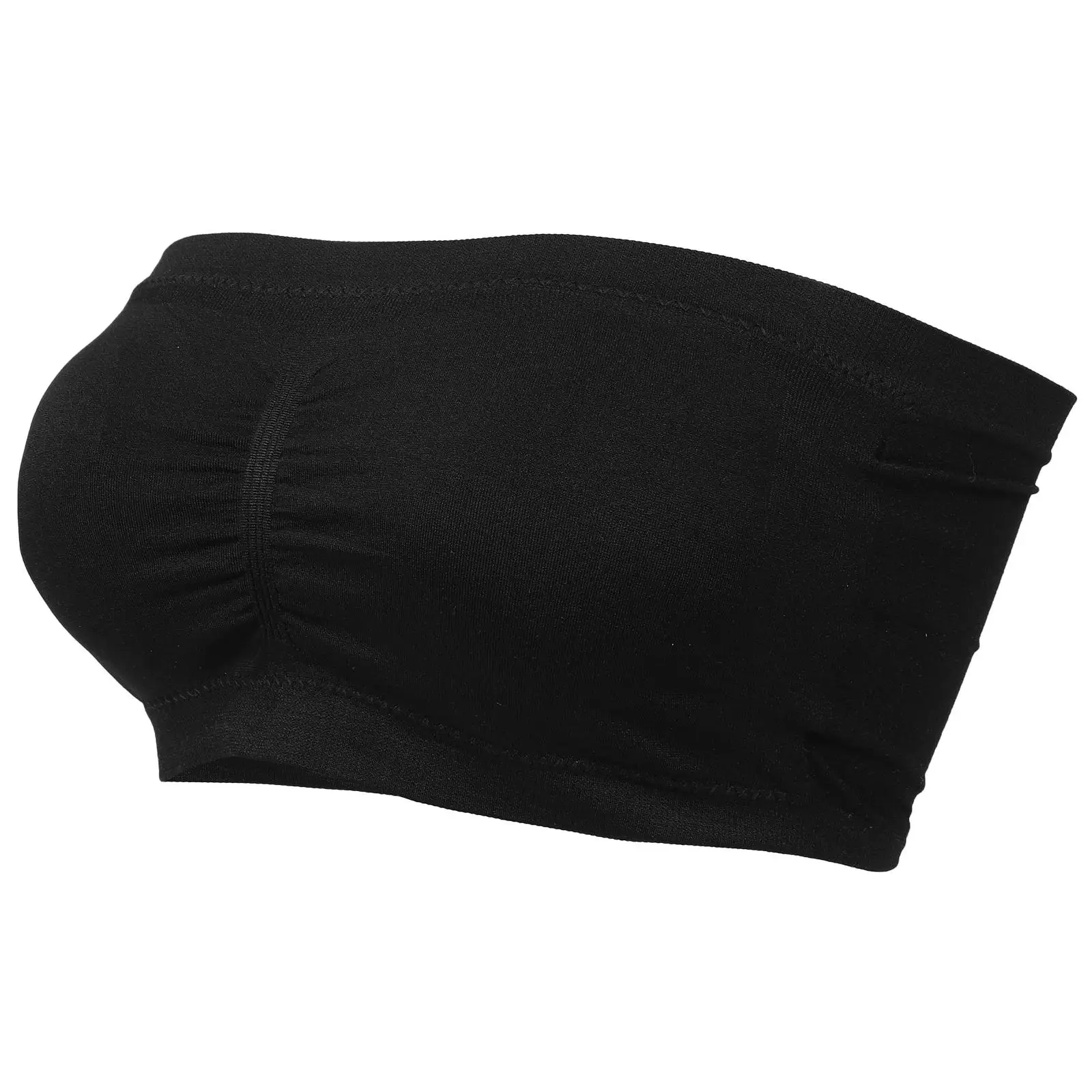 Strapless Wrap Bra Breathable Tops for Women with Cushion Black Bandeau Tube Woman
Strapless Wrap Bra Breathable Tops for Women with Cushion Black Bandeau Tube Woman