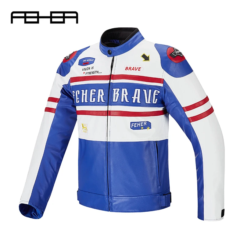 FEHER Motorcycle Leather Jackets for Men All Seasons Waterproof and Comfortable Leisure Activities for Outdoor Sports Jackets
FEHER Motorcycle Leather Jackets for Men All Seasons Waterproof and Comfortable Leisure Activities for Outdoor Sports Jackets