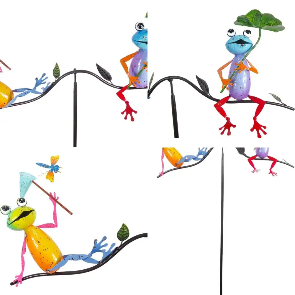 Frog-Themed Metal Frog Balancer
Frog-Themed Metal Frog Balancer