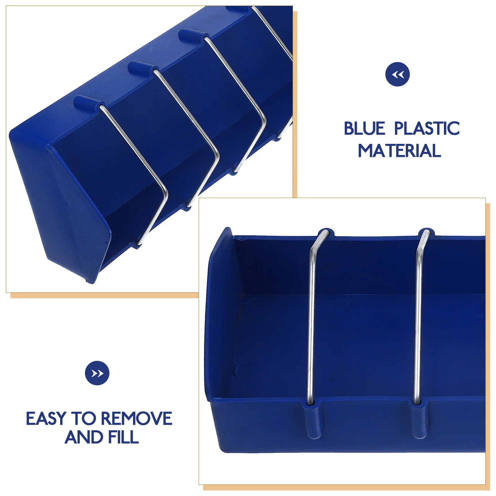 40Cm Thicken Plastic Feeding Trough For Birds Easy Clean Durable Food Container Slot Bird Feeder Pigeon Supplies Pet Accessories
40Cm Thicken Plastic Feeding Trough For Birds Easy Clean Durable Food Container Slot Bird Feeder Pigeon Supplies Pet Accessories