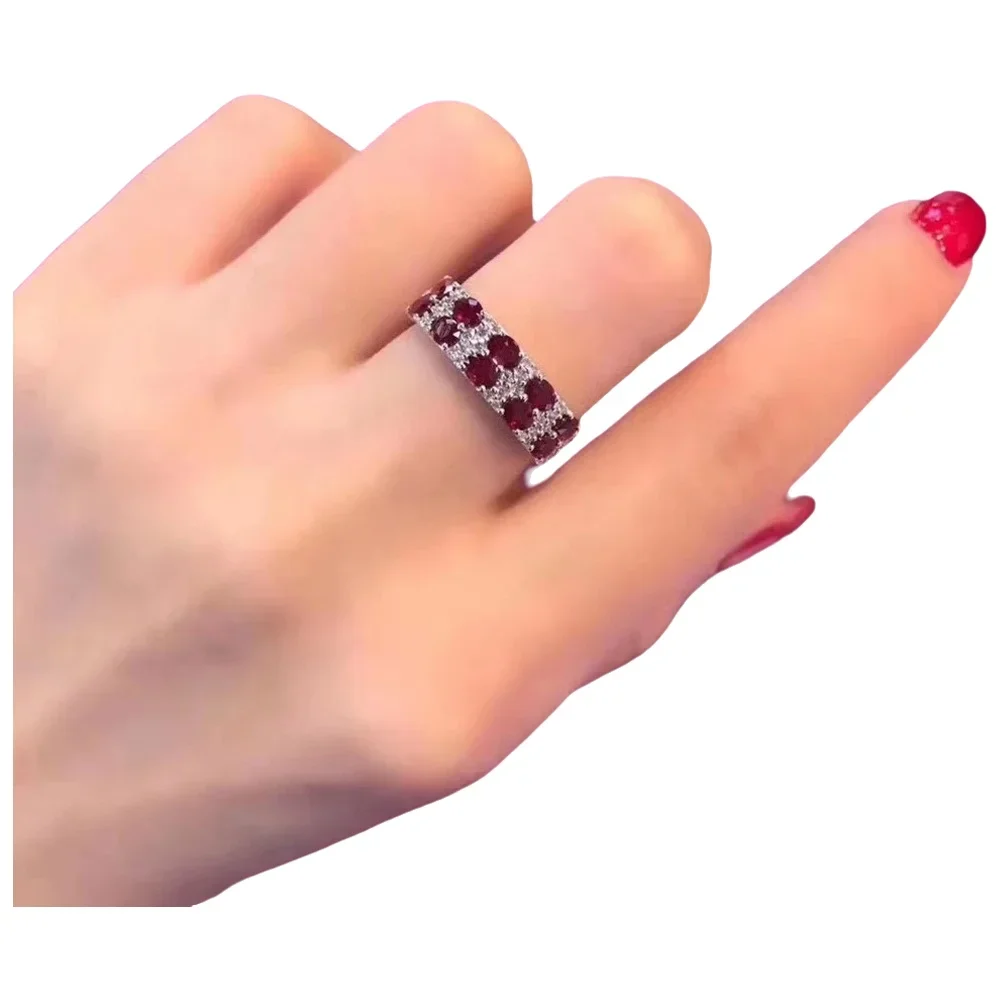 KJJEAXCMY-925 Sterling Silver Adjustable Ring, Fine Jewelry, Inlaid Natural, Elegant, Female Gift, Birthday Party, Wedding, New
KJJEAXCMY-925 Sterling Silver Adjustable Ring, Fine Jewelry, Inlaid Natural, Elegant, Female Gift, Birthday Party, Wedding, New