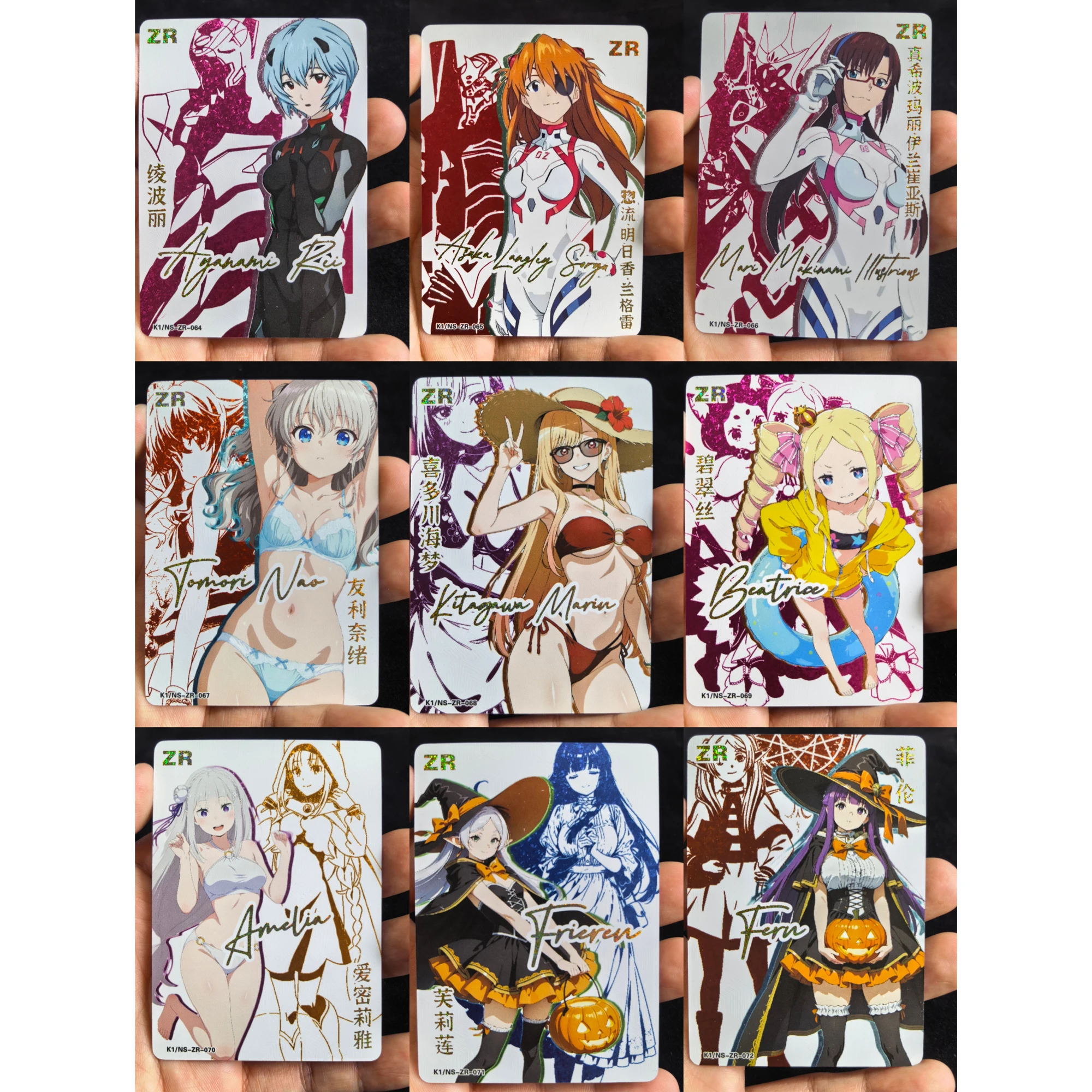9Pcs/set Diy Self Made Goddess Story Zr Misty Rem Collection Card Diamond Flash Ptcg Lillie Cynthia Anime Cards Gift Toys
9Pcs/set Diy Self Made Goddess Story Zr Misty Rem Collection Card Diamond Flash Ptcg Lillie Cynthia Anime Cards Gift Toys