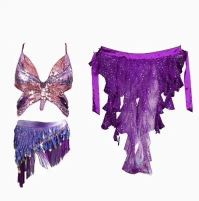 Women's Sexy Jazz Dance Costume Set Belly Dance Practice Crop Top and Hip Scarf 3pcs Set Adult Kpop Bar Club Performance Outfit
Women's Sexy Jazz Dance Costume Set Belly Dance Practice Crop Top and Hip Scarf 3pcs Set Adult Kpop Bar Club Performance Outfit