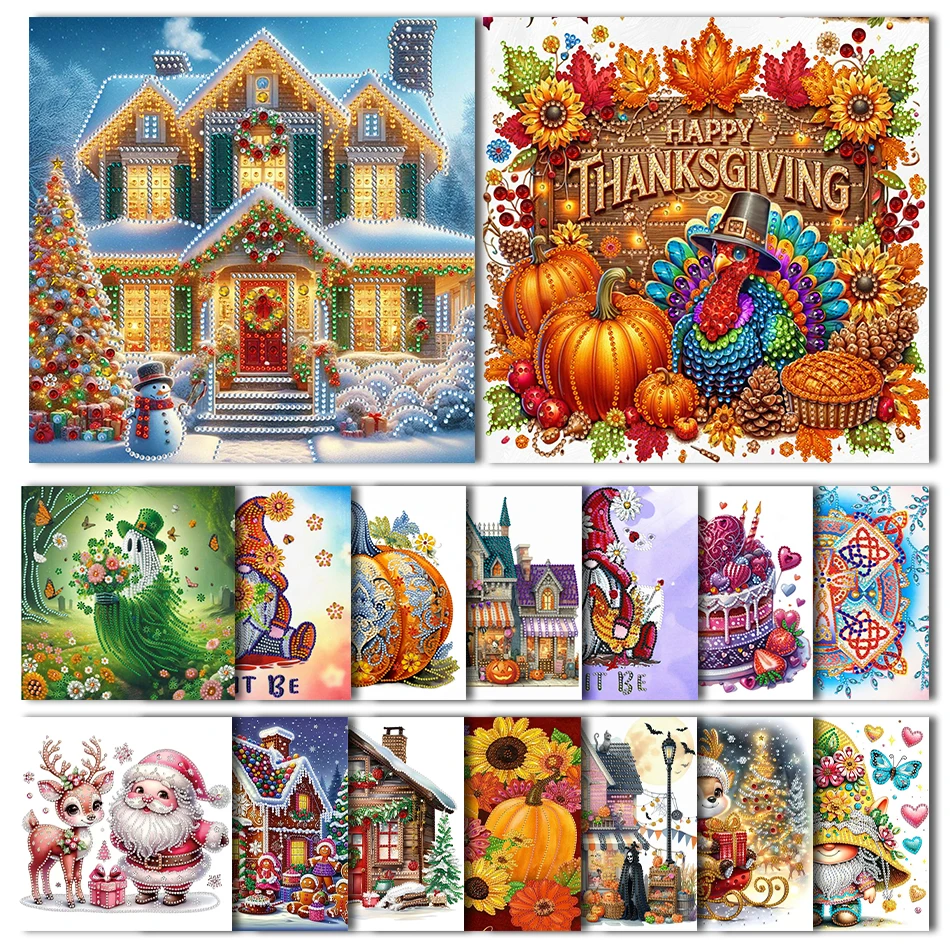 RUOPOTY Partial Diamond Painting Special Shape Holiday pictures Festive Gift Crystal Rhinestones Drill Diamond Art Painting Kits
RUOPOTY Partial Diamond Painting Special Shape Holiday pictures Festive Gift Crystal Rhinestones Drill Diamond Art Painting Kits