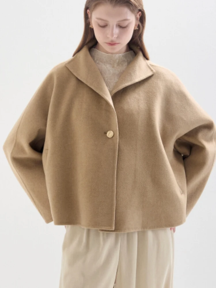 Модное двустороннее пальто ручной работы из кашемира, комфортное, теплое, приталенное, корейский стиль, укороченное, женское.
Модное двустороннее пальто ручной работы из кашемира, комфортное, теплое, приталенное, корейский стиль, укороченное, женское.