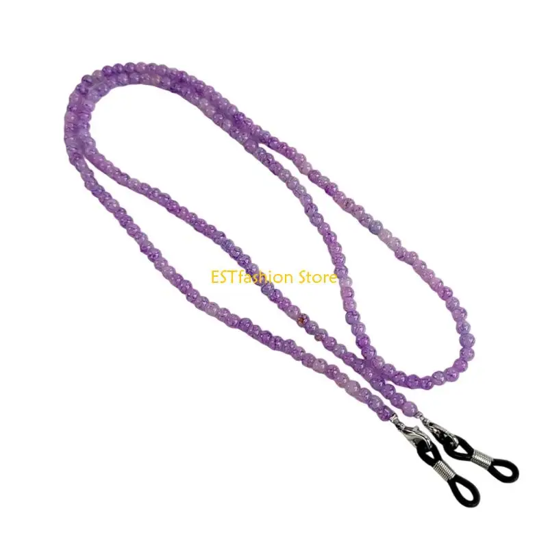 Y5GC Traditional Modern Eyeglass Chain Craft Glass Bead Necklace Fashion Accessory For Glasses Retention
Y5GC Traditional Modern Eyeglass Chain Craft Glass Bead Necklace Fashion Accessory For Glasses Retention