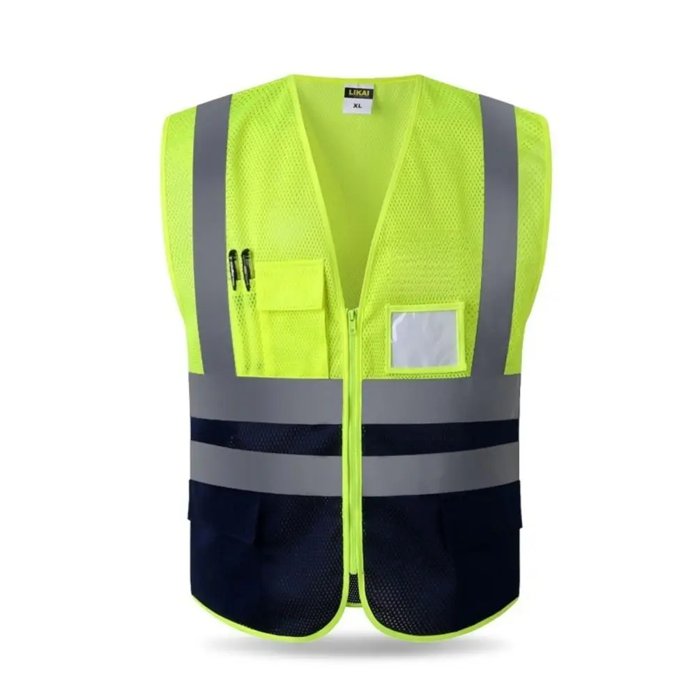 Breathable Safety Vest High Visibility Reflective Strips Security Vests Mesh Zipper Workwear Uniforms Traffic Night Outdoor
Breathable Safety Vest High Visibility Reflective Strips Security Vests Mesh Zipper Workwear Uniforms Traffic Night Outdoor