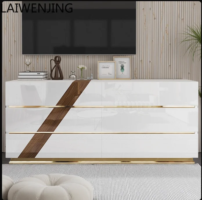 SGF Лакированный Светлый Роскошный Шкаф Прихожей Современный Простой Шкаф Для Хранения С Шестью Ящиками
SGF Лакированный Светлый Роскошный Шкаф Прихожей Современный Простой Шкаф Для Хранения С Шестью Ящиками