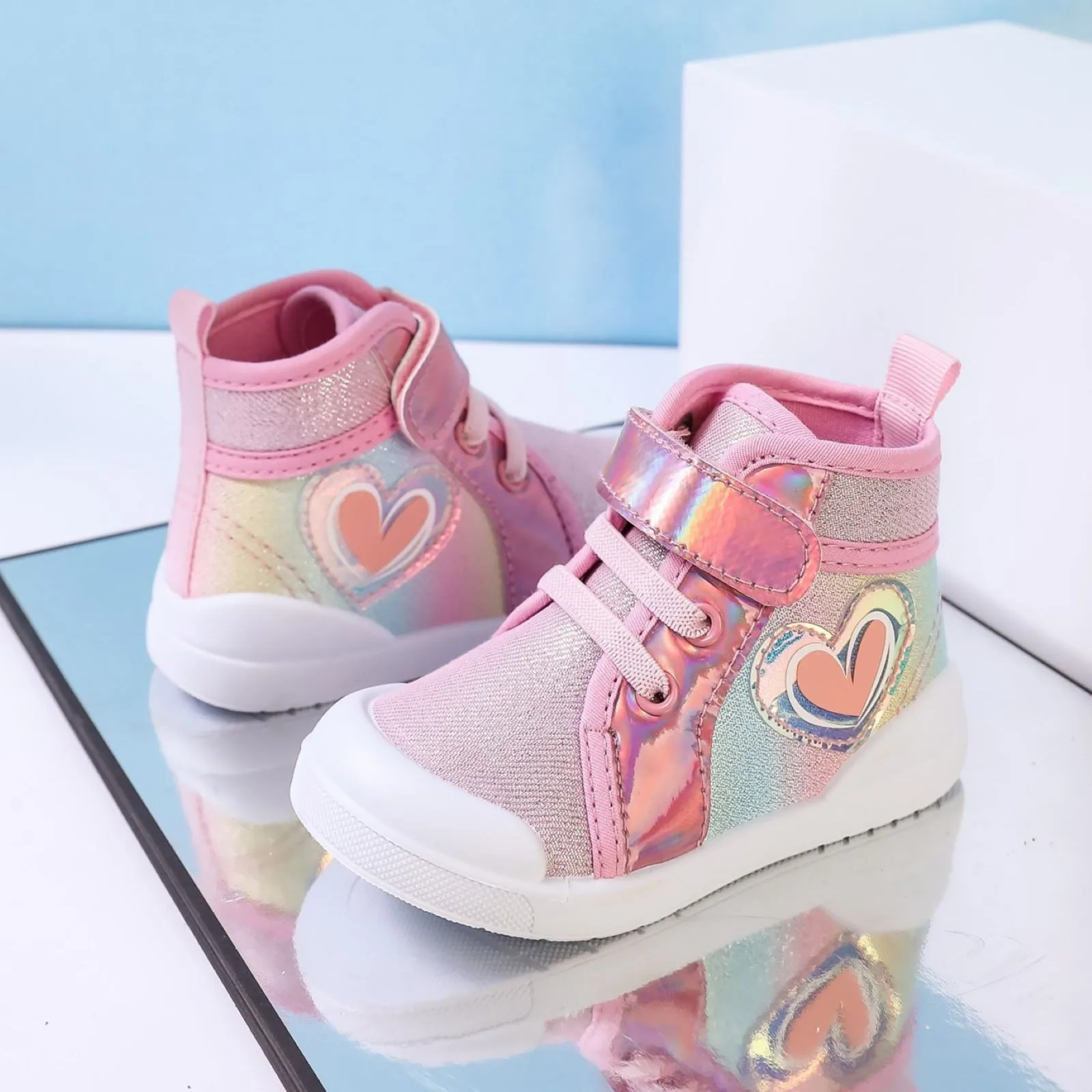 Youth Girl Tennis Shoes Children'S Canvas Shoes High Top Spring And Autumn Cute Girl Shoes Bright School Shoes For Girls Size 2
Youth Girl Tennis Shoes Children'S Canvas Shoes High Top Spring And Autumn Cute Girl Shoes Bright School Shoes For Girls Size 2
