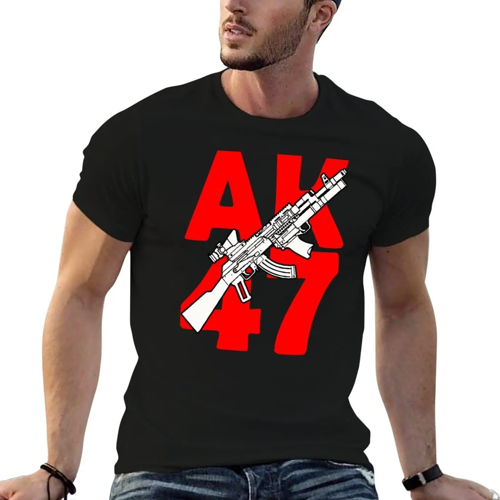 The Famous AK 47 T-Shirt t shirts cotton 100% funny t shirts cotton printed t shirts for man T-shirt
The Famous AK 47 T-Shirt t shirts cotton 100% funny t shirts cotton printed t shirts for man T-shirt
