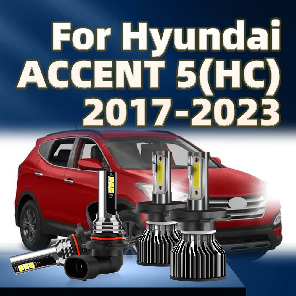 H4 LED Headlights Car Bulbs 6000K HB4 Fog Lights Headlamps For Hyundai ACCENT 5(HC) 2017 2018 2019 2020 2021 2022 2023
H4 LED Headlights Car Bulbs 6000K HB4 Fog Lights Headlamps For Hyundai ACCENT 5(HC) 2017 2018 2019 2020 2021 2022 2023