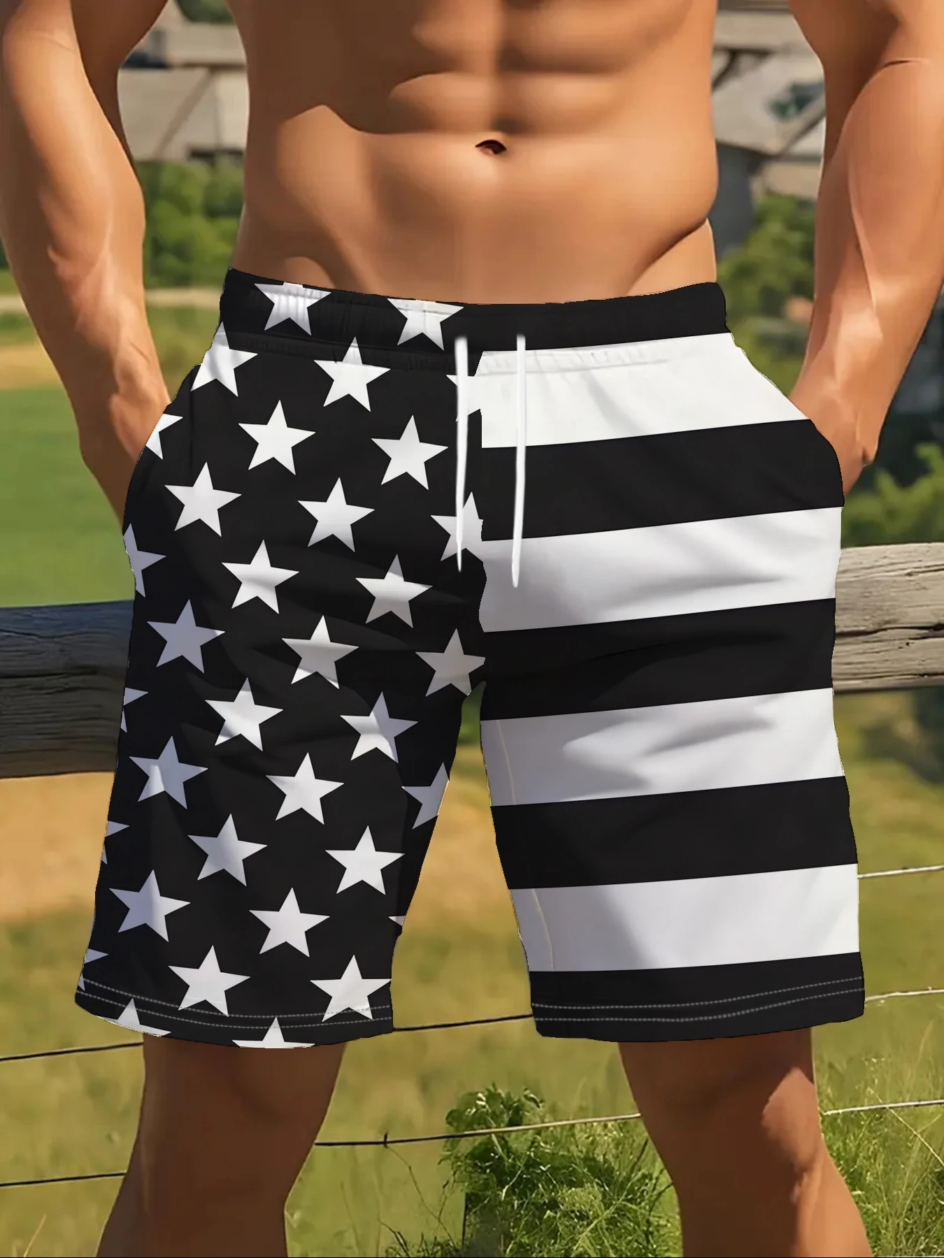 Flag American Men's Shorts Atmospheric Classic Fashion Couple 3D Printed Beach Shorts Casual Fashion Versatile Street Shorts
Flag American Men's Shorts Atmospheric Classic Fashion Couple 3D Printed Beach Shorts Casual Fashion Versatile Street Shorts