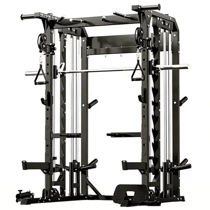 Home Gym Fitness Smith Machine Strength Integrated Training Equipment Set Combination Multi-Functional New
Home Gym Fitness Smith Machine Strength Integrated Training Equipment Set Combination Multi-Functional New