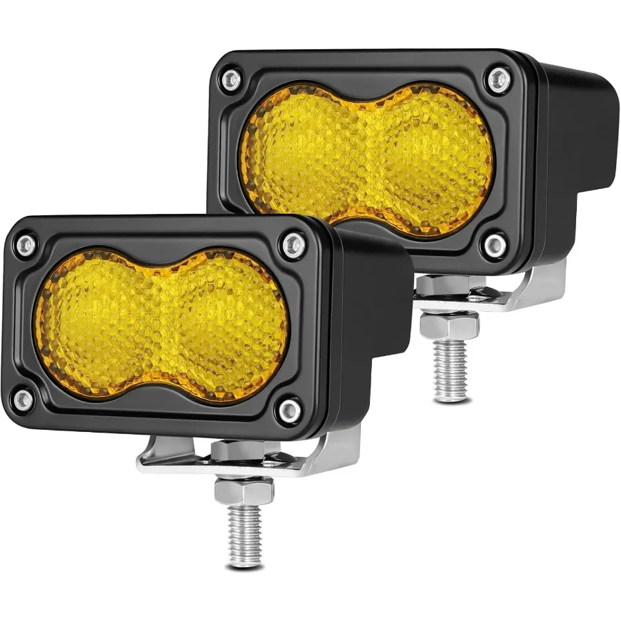 3-дюймовый светодиодный светильник желтого цвета, 2 шт., 40 Вт, задние фонари для внедорожного вождения, яркие светодиодные рабочие кубические фонари, водонепроницаемые резервные желтые противотуманные фары
3-дюймовый светодиодный светильник желтого цвета, 2 шт., 40 Вт, задние фонари для внедорожного вождения, яркие светодиодные рабочие кубические фонари, водонепроницаемые резервные желтые противотуманные фары