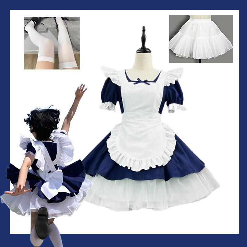 Plus Size Angel Maid Cosplay Dress - Anime Lolita Gothic Kawaii Costume cosplay for Women Lace Apron Frilly Skirt
Plus Size Angel Maid Cosplay Dress - Anime Lolita Gothic Kawaii Costume cosplay for Women Lace Apron Frilly Skirt