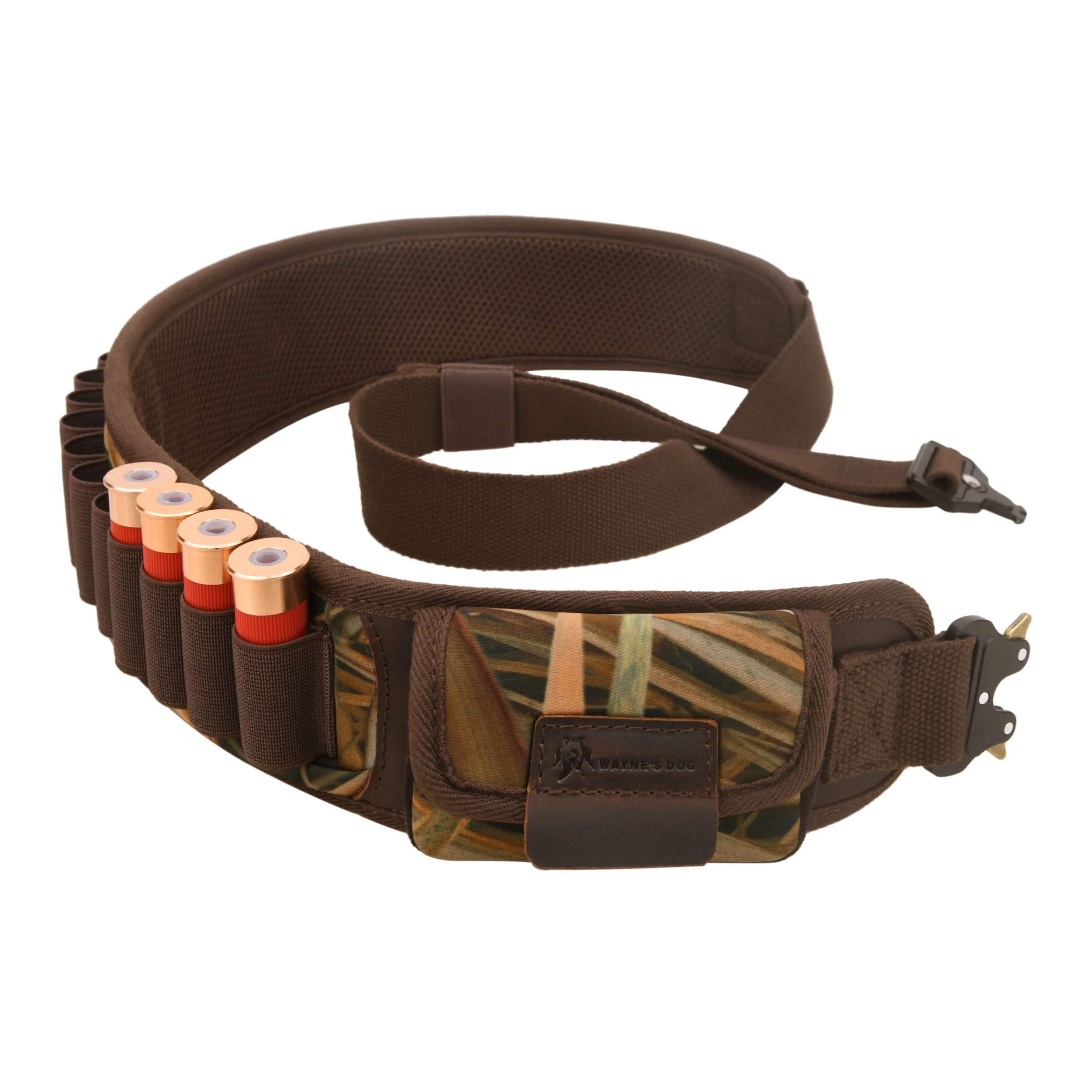 Camo Shotshell Bandolier Shotshell Cartridge Belt Ammo Pouch Waist Belt For 25 Rounds 12GA 16GA 20GA
Camo Shotshell Bandolier Shotshell Cartridge Belt Ammo Pouch Waist Belt For 25 Rounds 12GA 16GA 20GA