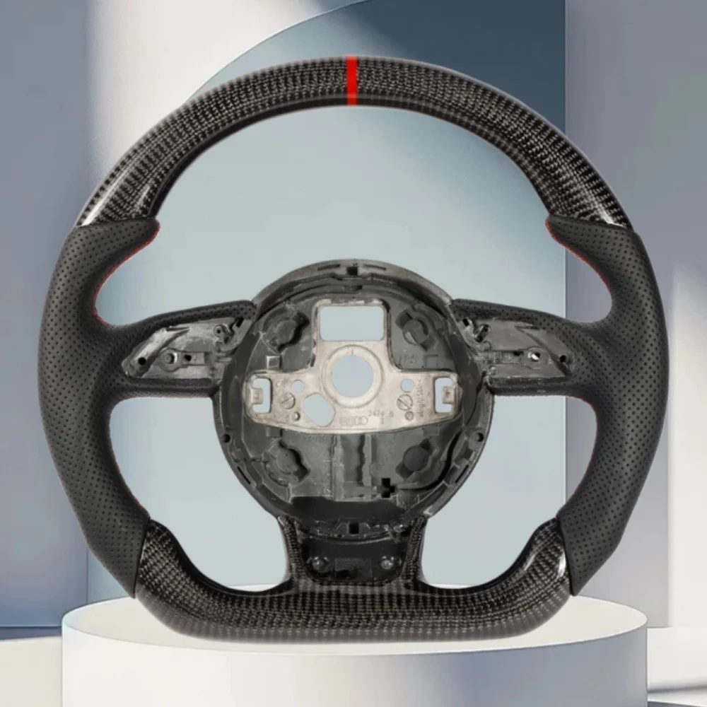 Steering Wheel A3 A4 Q3 Q5 Q7 Steering Wheel Flat Bottom Steering Wheel Perforated Leather Carbon Fiber Auto For Audi A5
Steering Wheel A3 A4 Q3 Q5 Q7 Steering Wheel Flat Bottom Steering Wheel Perforated Leather Carbon Fiber Auto For Audi A5