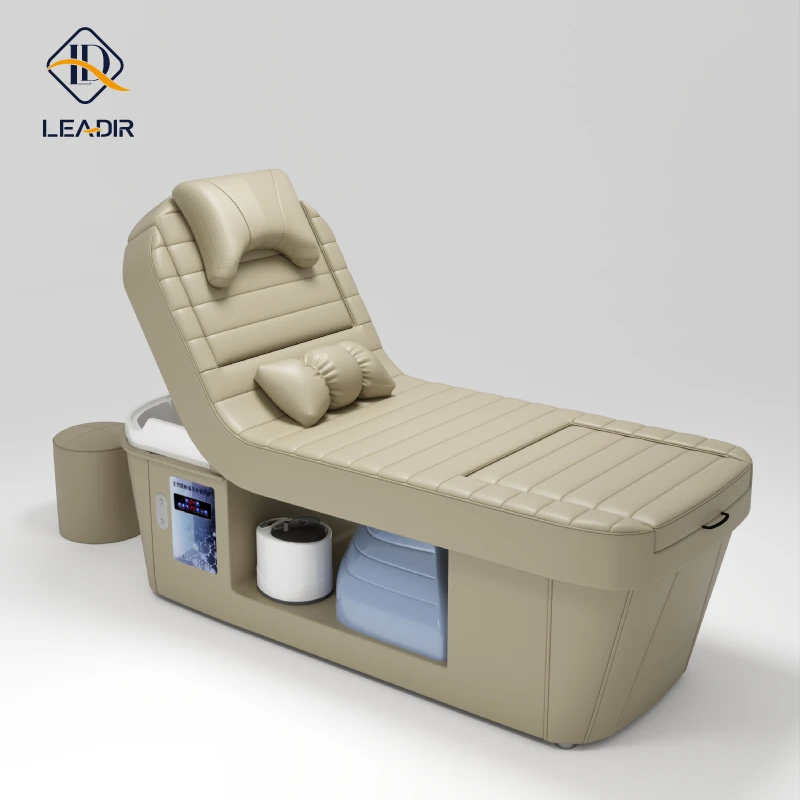 Salons Electric Backrest Lift Shampoo Bed Head Spa Water Circulation Massage Bed with Pedicure Shampoo Bed for Spas
Salons Electric Backrest Lift Shampoo Bed Head Spa Water Circulation Massage Bed with Pedicure Shampoo Bed for Spas
