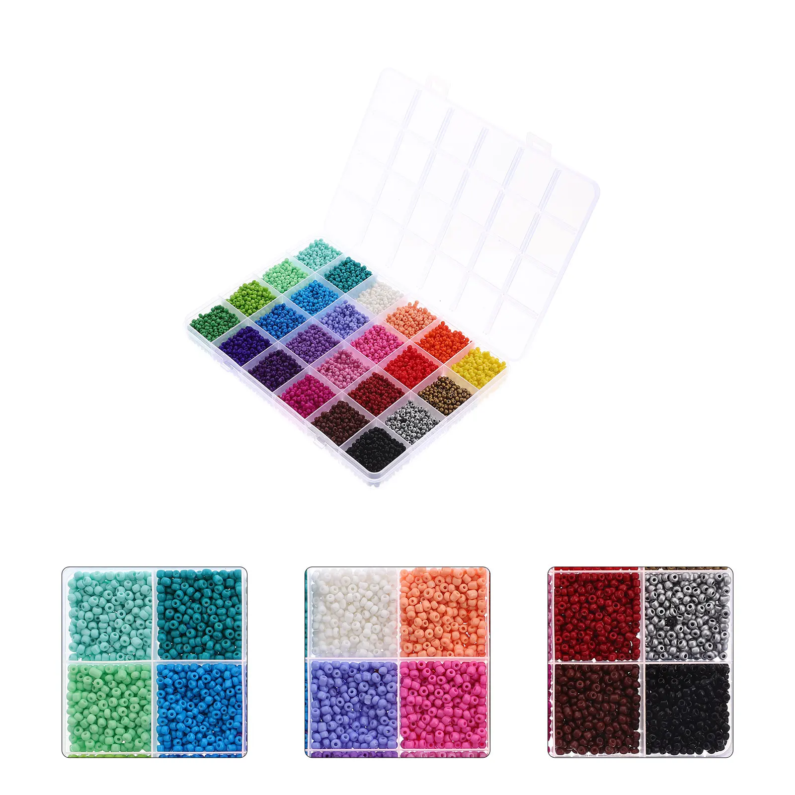 1 set 1 Set Colorful Glass Acrylic Beads Kit Sturdy Durable Diy Craft Jewelry Making Bracelet Necklace Decorative Accessories
1 set 1 Set Colorful Glass Acrylic Beads Kit Sturdy Durable Diy Craft Jewelry Making Bracelet Necklace Decorative Accessories