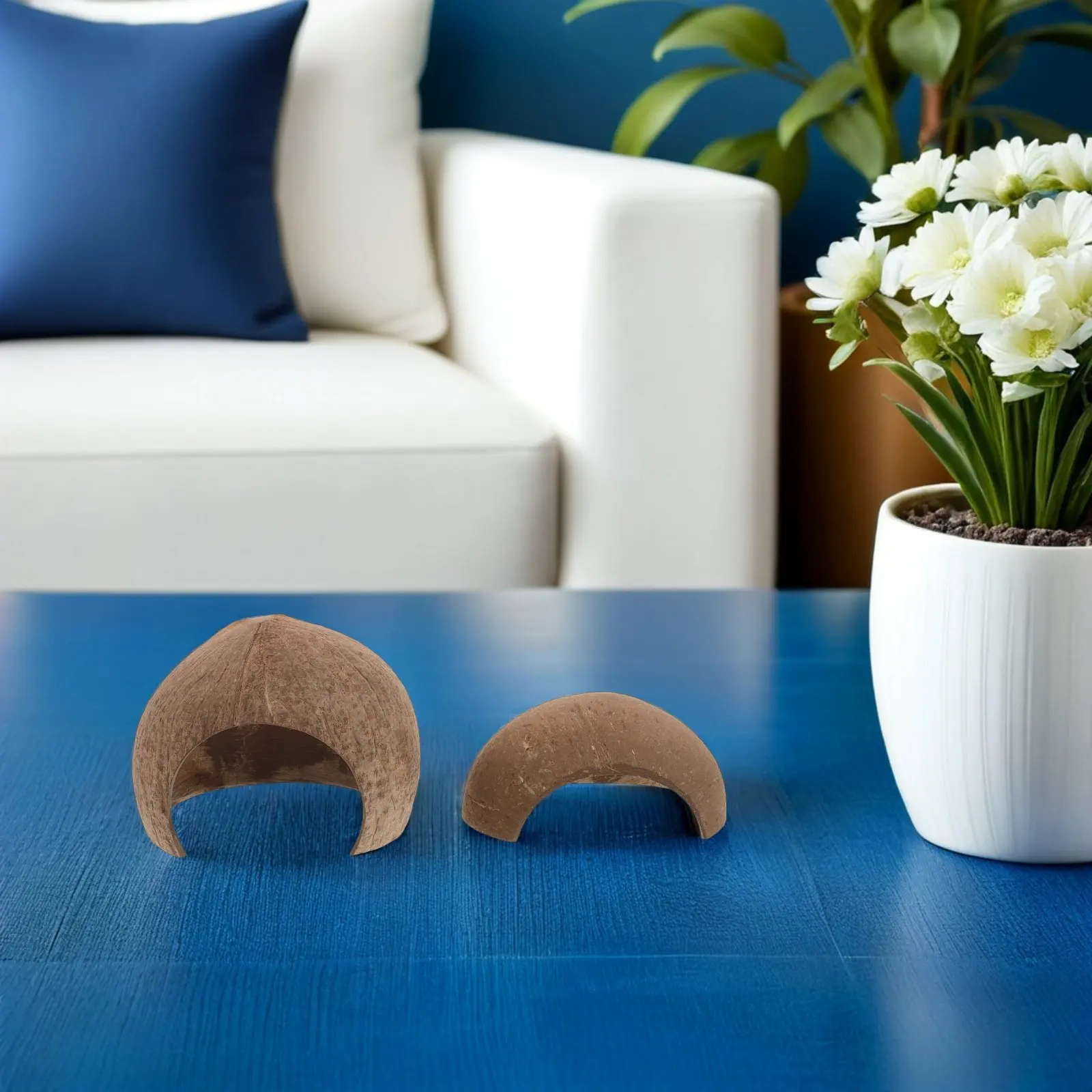 4 шт. Кокосовые домики-убежища для рептилий: природные пещеры для бородатых агам, крабов-отшельников, для приватности и линьки, для оформления террариума
4 шт. Кокосовые домики-убежища для рептилий: природные пещеры для бородатых агам, крабов-отшельников, для приватности и линьки, для оформления террариума