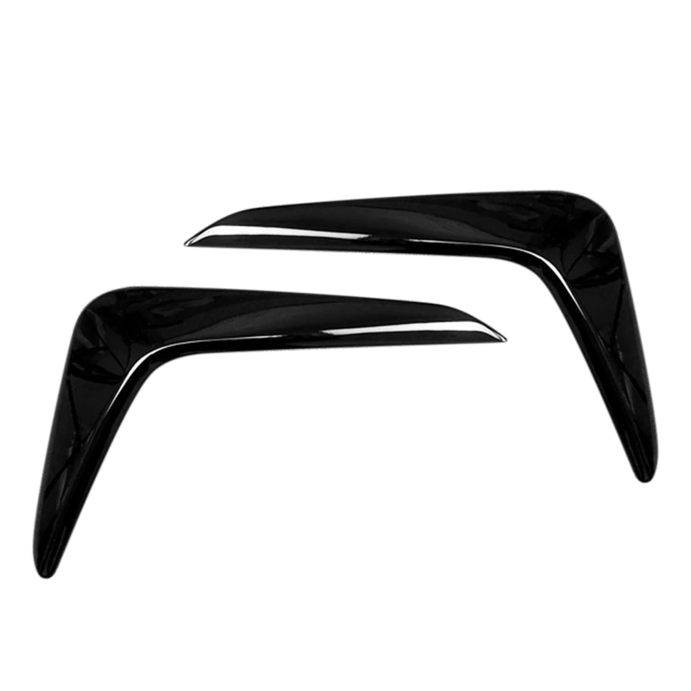 Glossy Black Front Bumper Splitter Spoiler Covers Trim Fog Lights Eyebrow Wind Knife Sticker for Polo-Plus 2019-2022
Glossy Black Front Bumper Splitter Spoiler Covers Trim Fog Lights Eyebrow Wind Knife Sticker for Polo-Plus 2019-2022