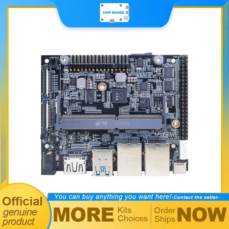Banana Pi BPI-SM9 AI Industry System Powered by SOPHGO BM1688, 8GB LPDDR4 + 32GB eMMC, ARM CA53 Octa-Core 1.6GHz Platform
Banana Pi BPI-SM9 AI Industry System Powered by SOPHGO BM1688, 8GB LPDDR4 + 32GB eMMC, ARM CA53 Octa-Core 1.6GHz Platform