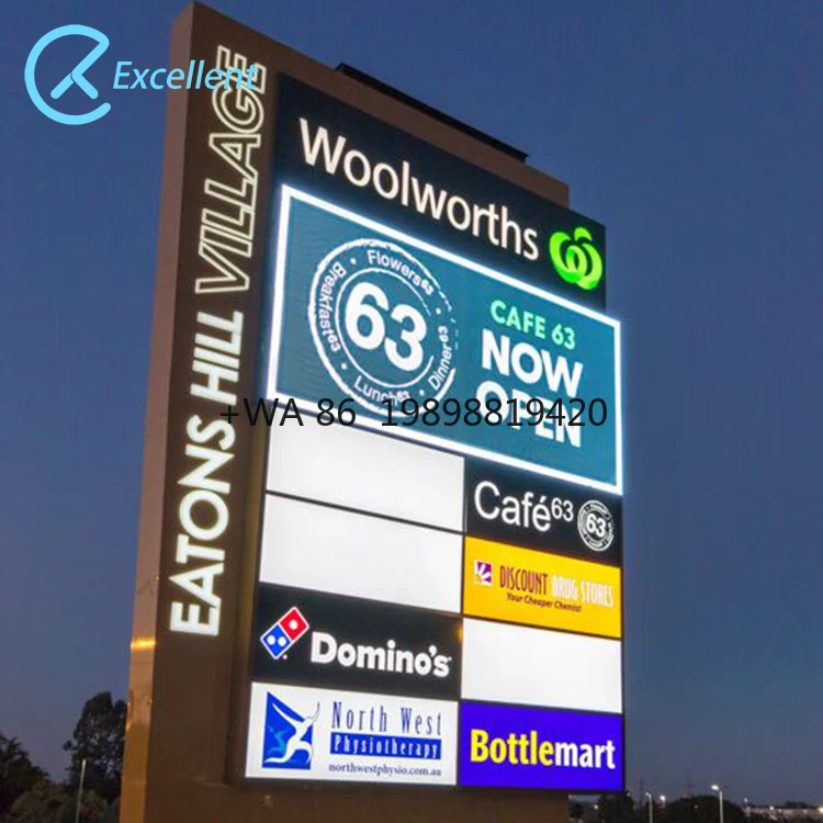 Outdoor Advertising Mall Plaza Guidance Led Totem 3D Display Illuminated Wayfinding Pylon Sign Directional Pillar Totem Sign
Outdoor Advertising Mall Plaza Guidance Led Totem 3D Display Illuminated Wayfinding Pylon Sign Directional Pillar Totem Sign