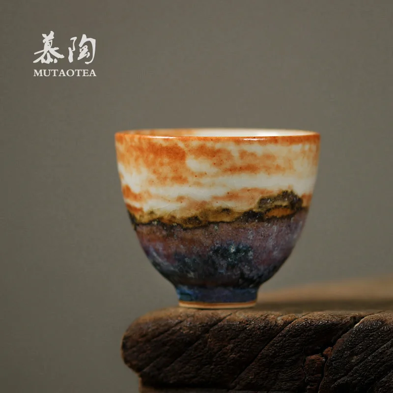 Mutaoyu Japanese-Style Shobun Cup, Handmade Shino Ware Single For The Master, Zen-Inspired Kung Fu Set, Tea Tasting Cup
Mutaoyu Japanese-Style Shobun Cup, Handmade Shino Ware Single For The Master, Zen-Inspired Kung Fu Set, Tea Tasting Cup