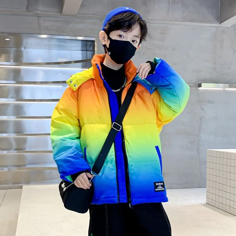 Boys Winter Stylish Cotton-Padded Down Coat 2025 New Big & Medium Size
Boys Winter Stylish Cotton-Padded Down Coat 2025 New Big & Medium Size