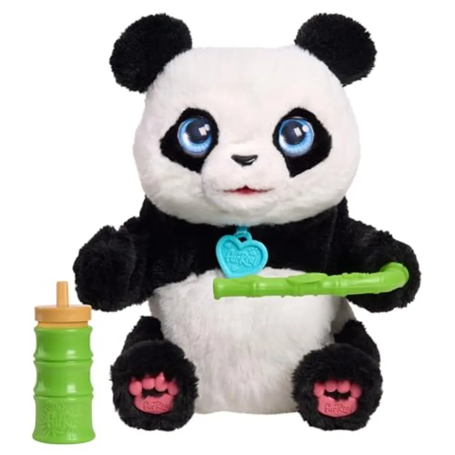 FurReal Coco The Tumbling Panda 10.5 Inch Interactive Panda Toy for Boys and Girls Ages 4 and Up Brown Fur Interactive Movement
FurReal Coco The Tumbling Panda 10.5 Inch Interactive Panda Toy for Boys and Girls Ages 4 and Up Brown Fur Interactive Movement