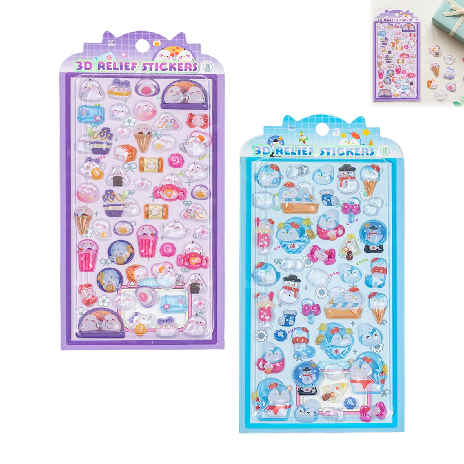 Kawaii 3D Puffy Drop Stickers Cute Dessert Food Series 3D Embossed Relief Decals DIY Decorative Stickers for Laptop Phone Case
Kawaii 3D Puffy Drop Stickers Cute Dessert Food Series 3D Embossed Relief Decals DIY Decorative Stickers for Laptop Phone Case
