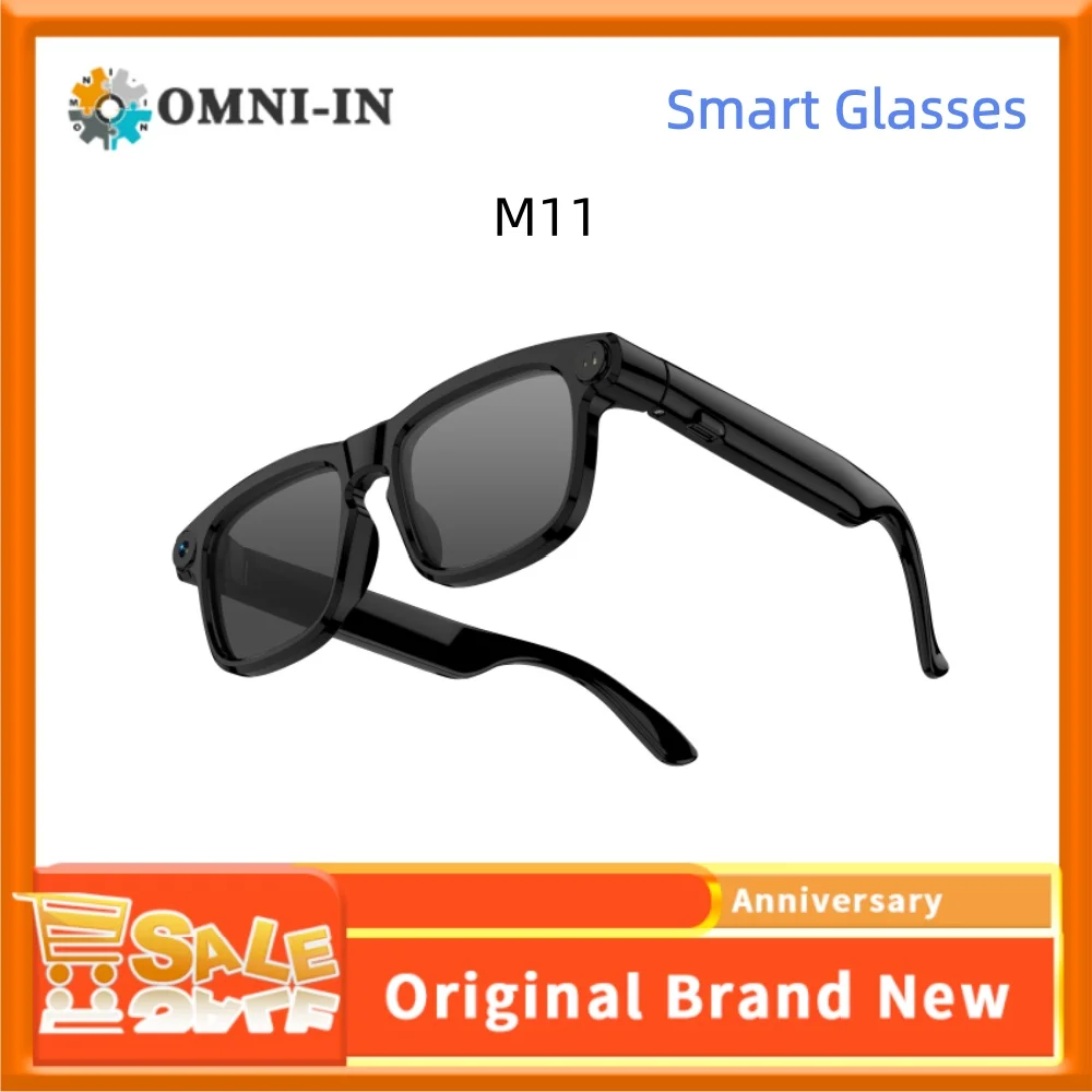 Omni in smart glasses for music, calling, shooting, electrochromic, 7-hour listening time, 300mAh
Omni in smart glasses for music, calling, shooting, electrochromic, 7-hour listening time, 300mAh