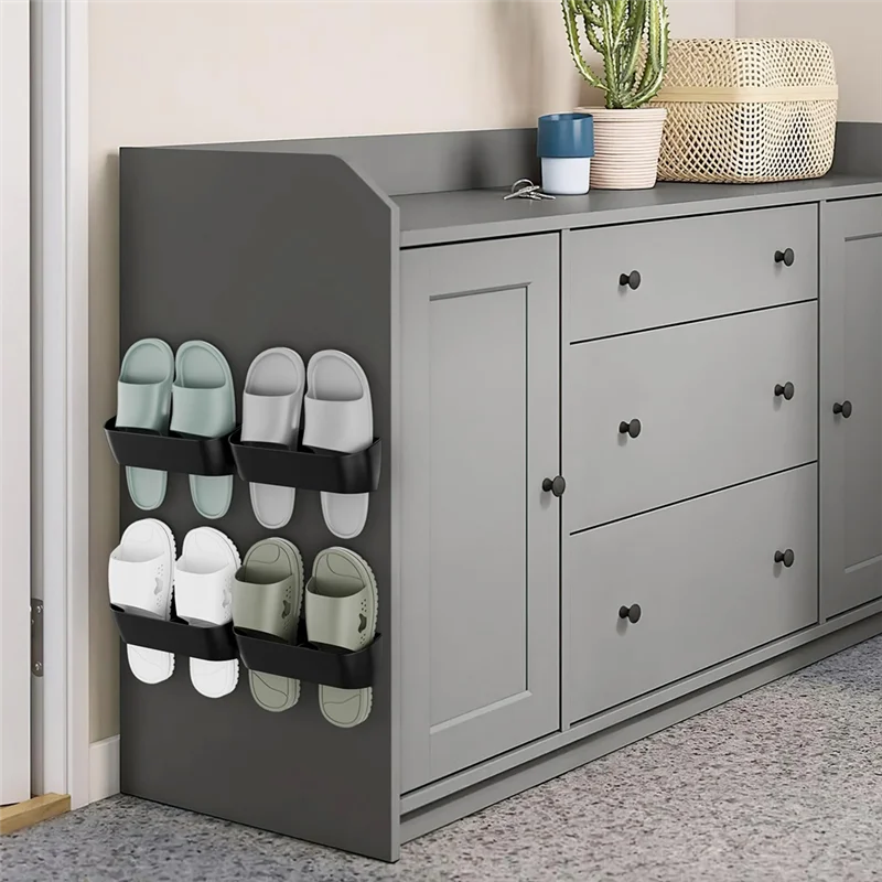ABKP-Wall Shoe Holder, Wall Mounted Shoe Rack With Self-Adhesive And Drilling,Shoe Rack For Wall Mounting For Motorhome,Home
ABKP-Wall Shoe Holder, Wall Mounted Shoe Rack With Self-Adhesive And Drilling,Shoe Rack For Wall Mounting For Motorhome,Home