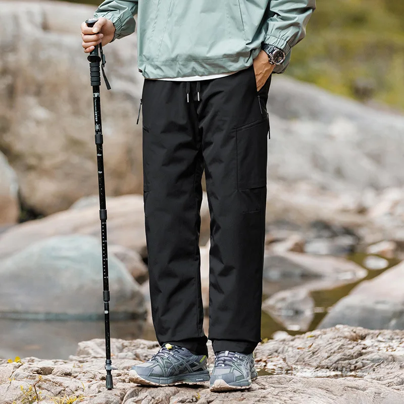 Outdoor Waterproof Windproof Casual Straight Winter Down Pants Warm Down Pants Men's 90% White Duck Down Padded Warm Pants
Outdoor Waterproof Windproof Casual Straight Winter Down Pants Warm Down Pants Men's 90% White Duck Down Padded Warm Pants