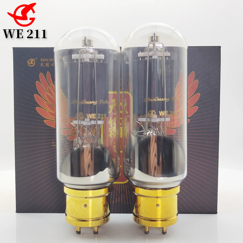 ShuGuang WE211 Vacuum Tube 1: 1 Copy WE 211 Upgrade 211DG 211T HIFI Audio Valve Electronic Tube Amplifier DIY Matched
ShuGuang WE211 Vacuum Tube 1: 1 Copy WE 211 Upgrade 211DG 211T HIFI Audio Valve Electronic Tube Amplifier DIY Matched
