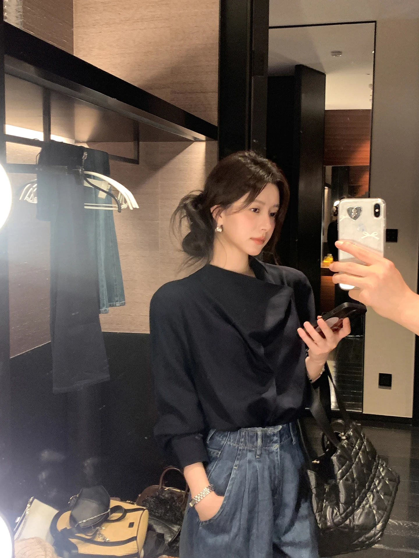 ADA MISS Refined nce Lenzing Linen Loose Waist Long Sve irt Women Spring Autumn Tie Waisand Simple Commute Sle
ADA MISS Refined nce Lenzing Linen Loose Waist Long Sve irt Women Spring Autumn Tie Waisand Simple Commute Sle